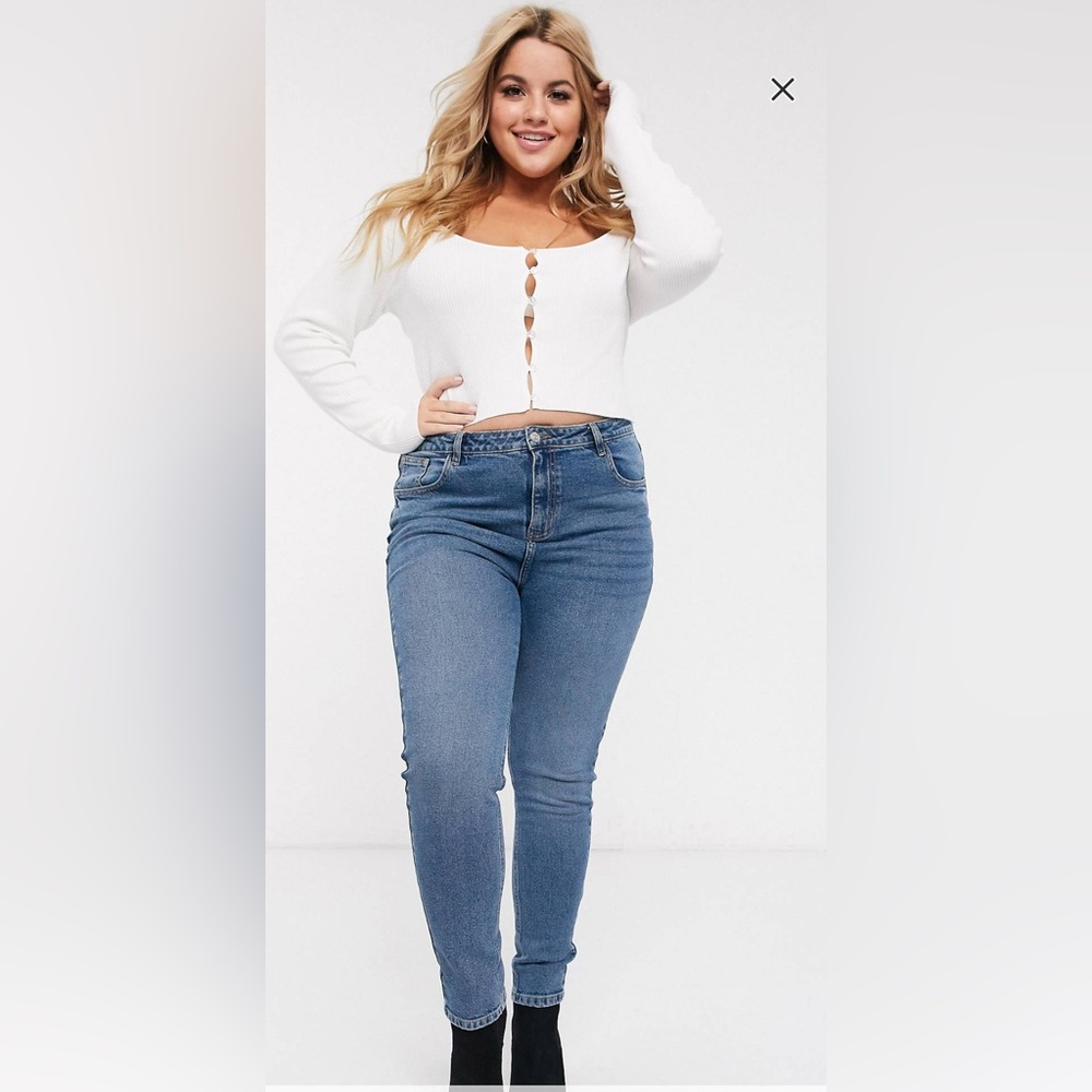 NWT Plus Size high waist jeans